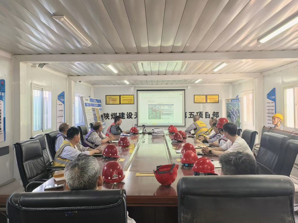 陕煤建设天工公司土建第五项目部：全面排查筑防线 平安攻坚迎“双节”
